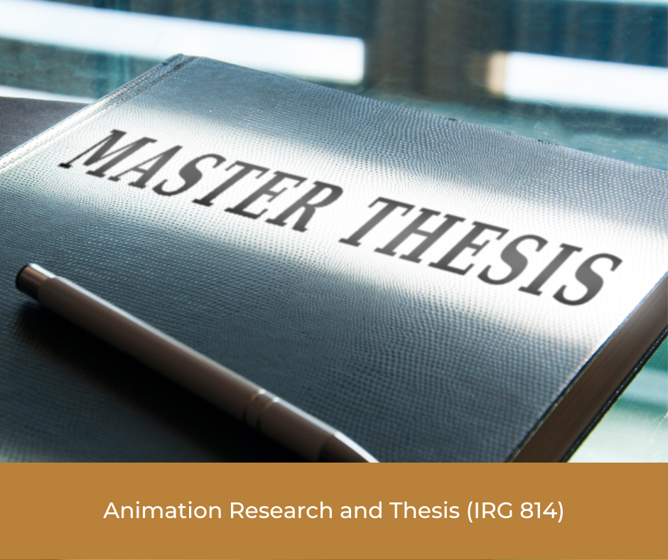 Animation Research and Thesis