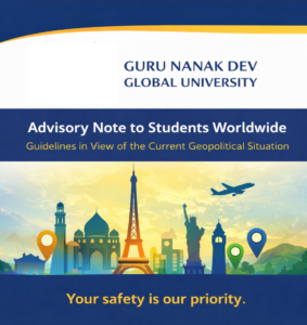 Advisory Note to Students Worldwide
