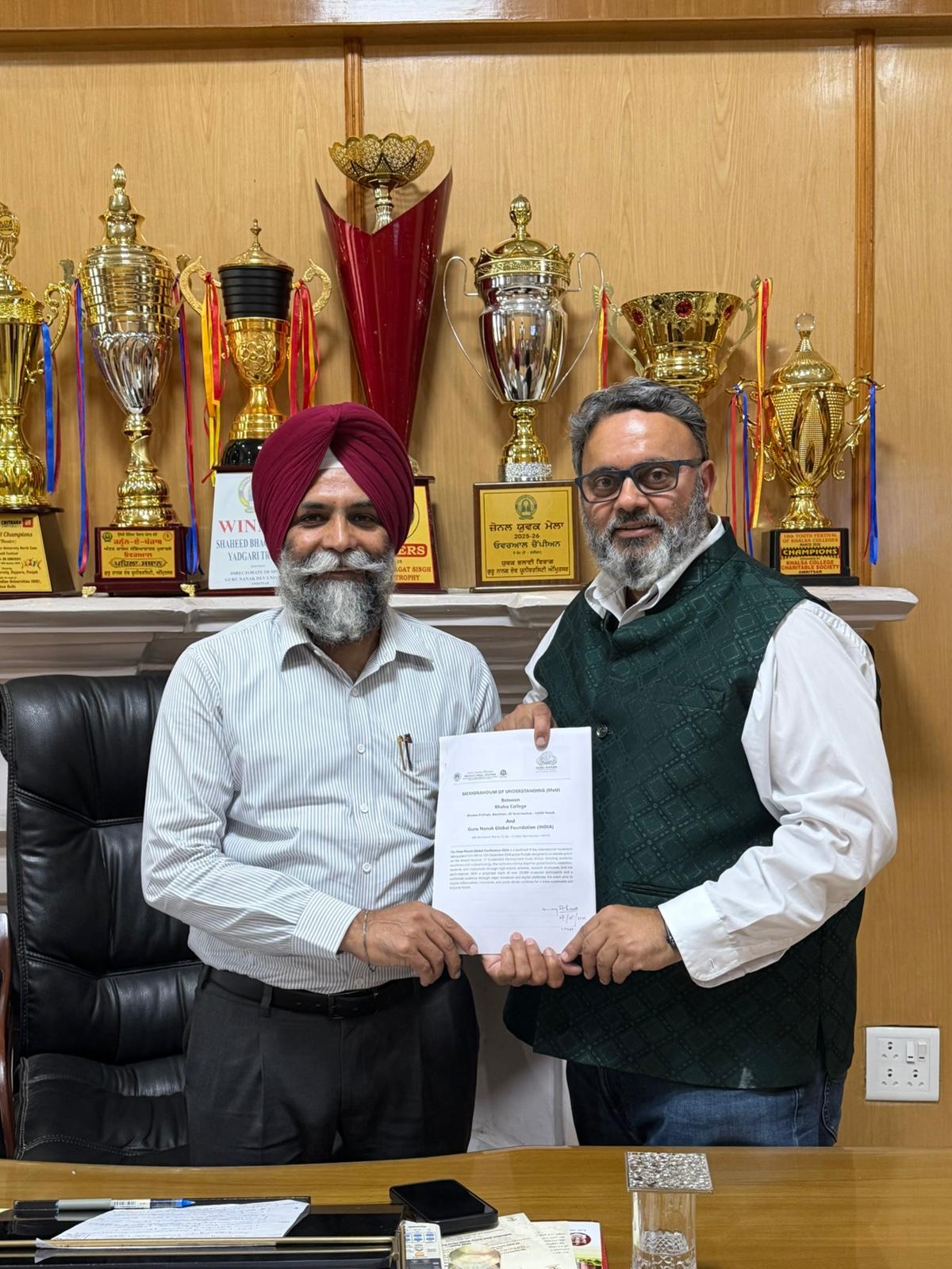 Khalsa College, Amritsar and Guru Nanak Global Foundation Partner for PurePlanet Global Conference 2026