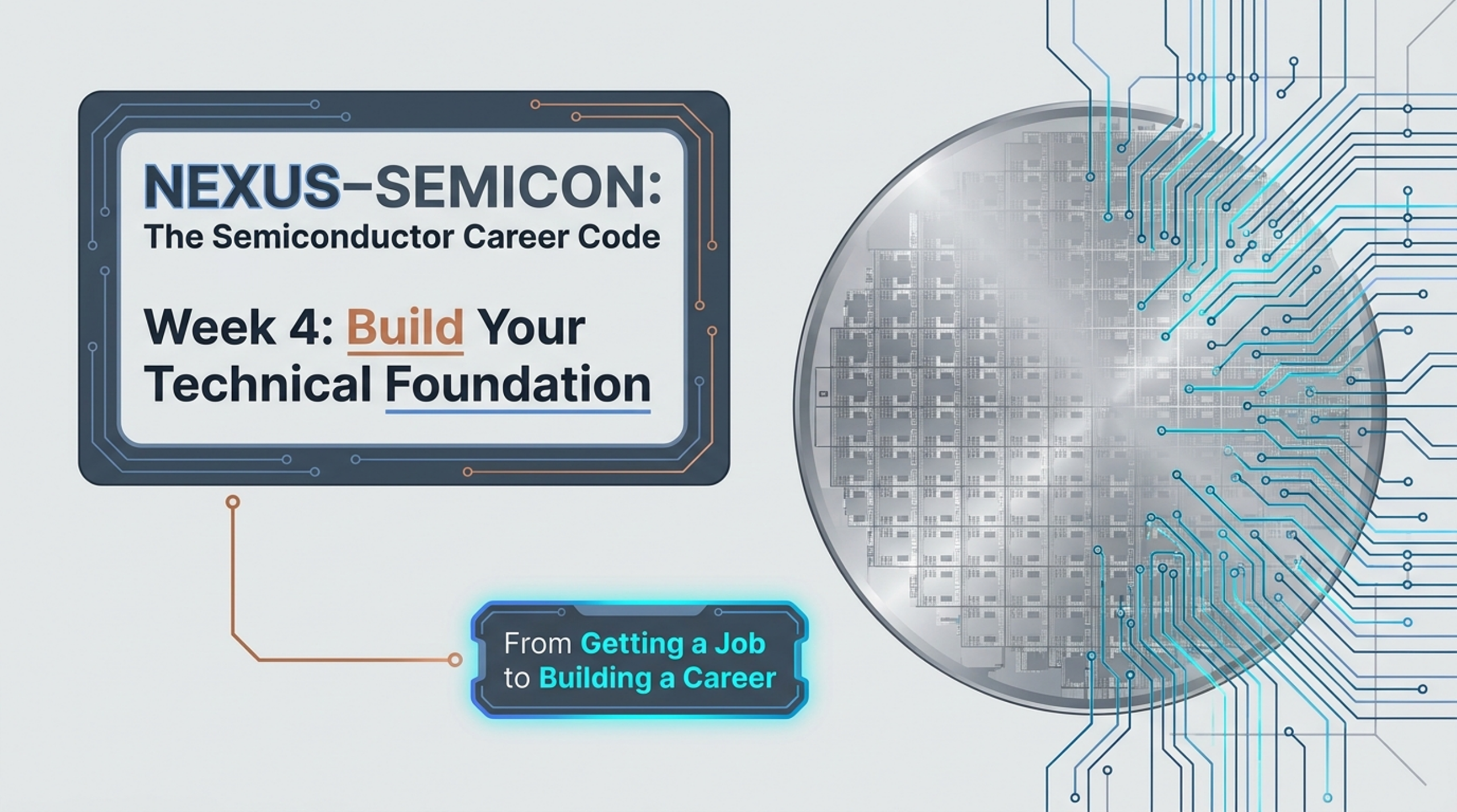 WEEK 4 | BUILD YOUR TECHNICAL FOUNDATION